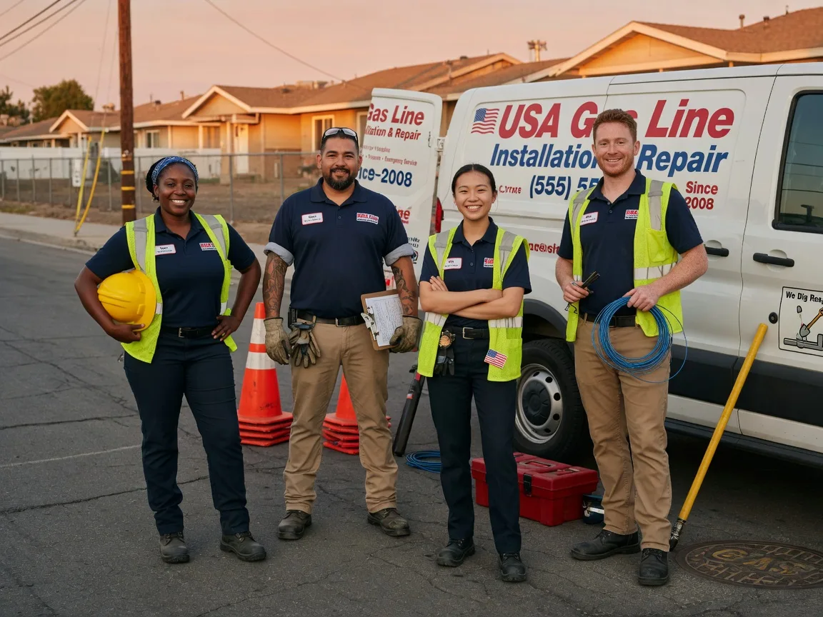 Gas Line Installation company in Curlew, IA